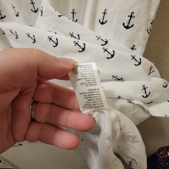 Public Art live life creatively Anchor print tee - Picture 6 of 7